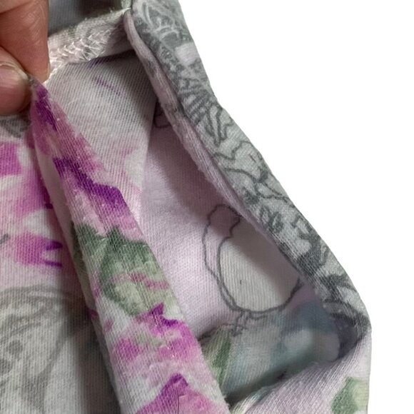 Vintage Miss Elaine Floral Nightgown Womens Medium Pockets Warm - Picture 5 of 10